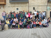 مسرح السرايا العربي يستقبل مركز الموهوبين من مدينة أم الفحم في زيارة فنية للمسرح